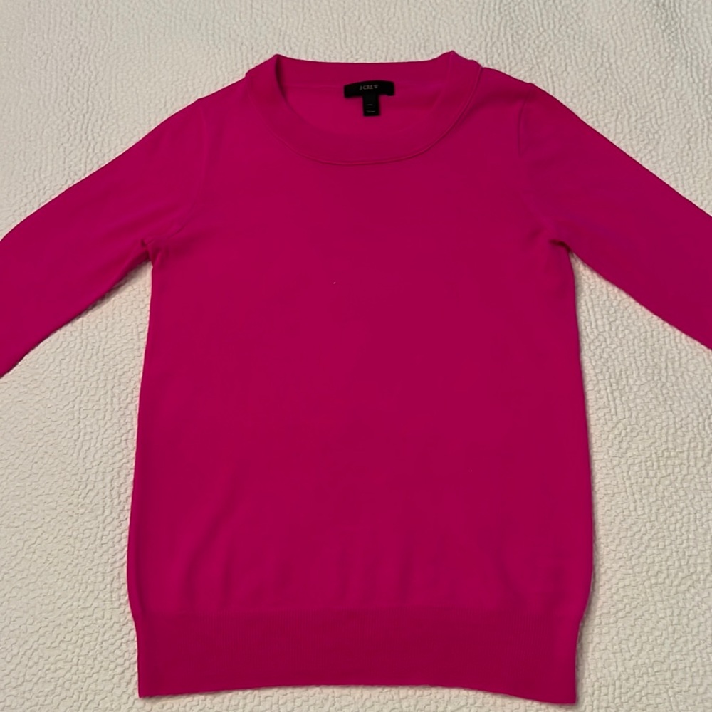 J. Crew pink tippi sweater size xxs